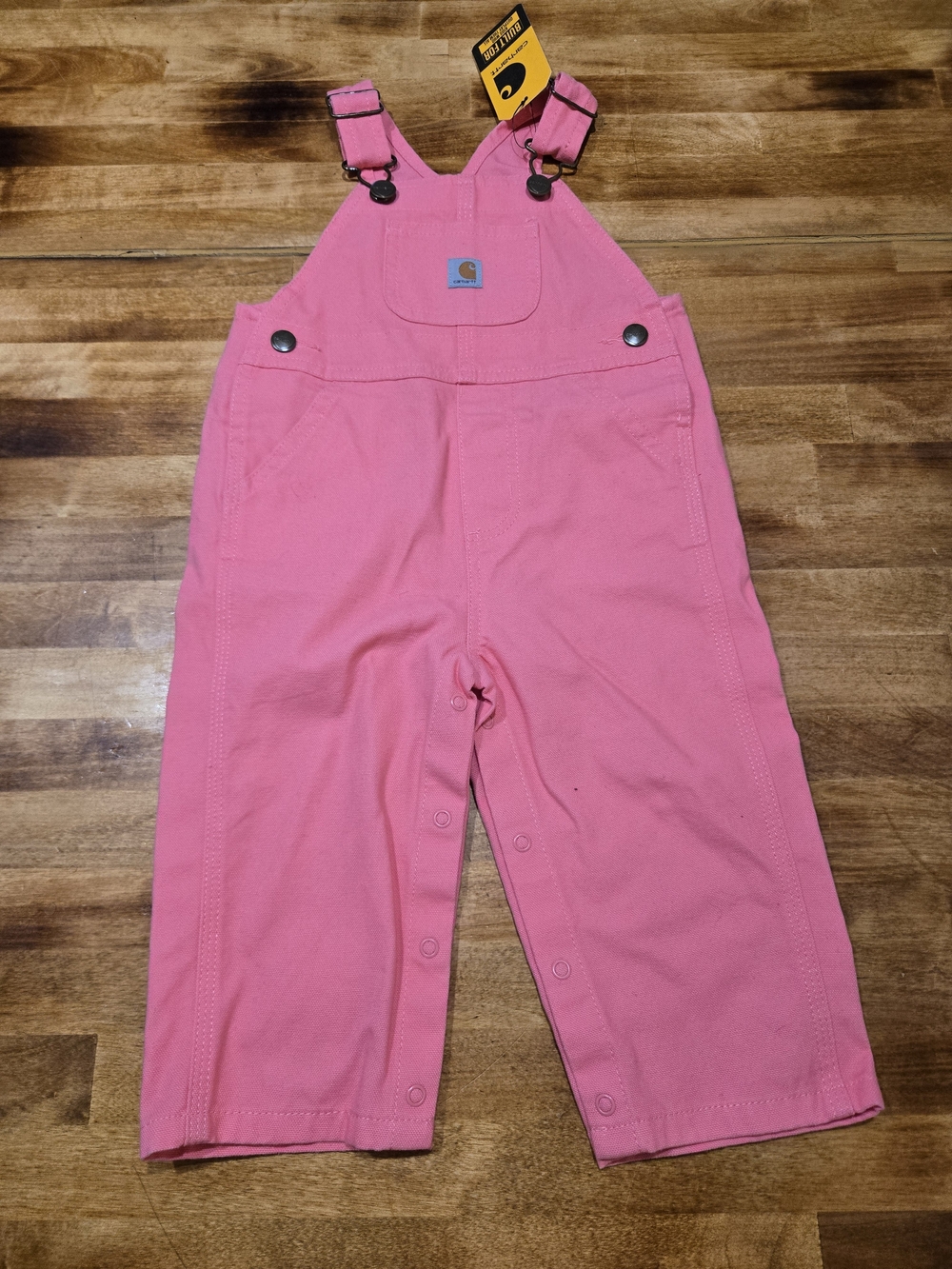Carhartt Kids Pink Overalls One-Piece